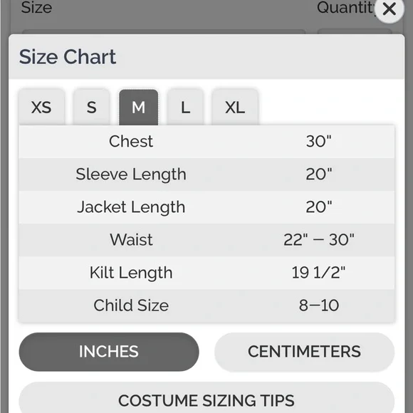 Kids Scottish Highland Costume - Black and Red - Picture 6 of 6